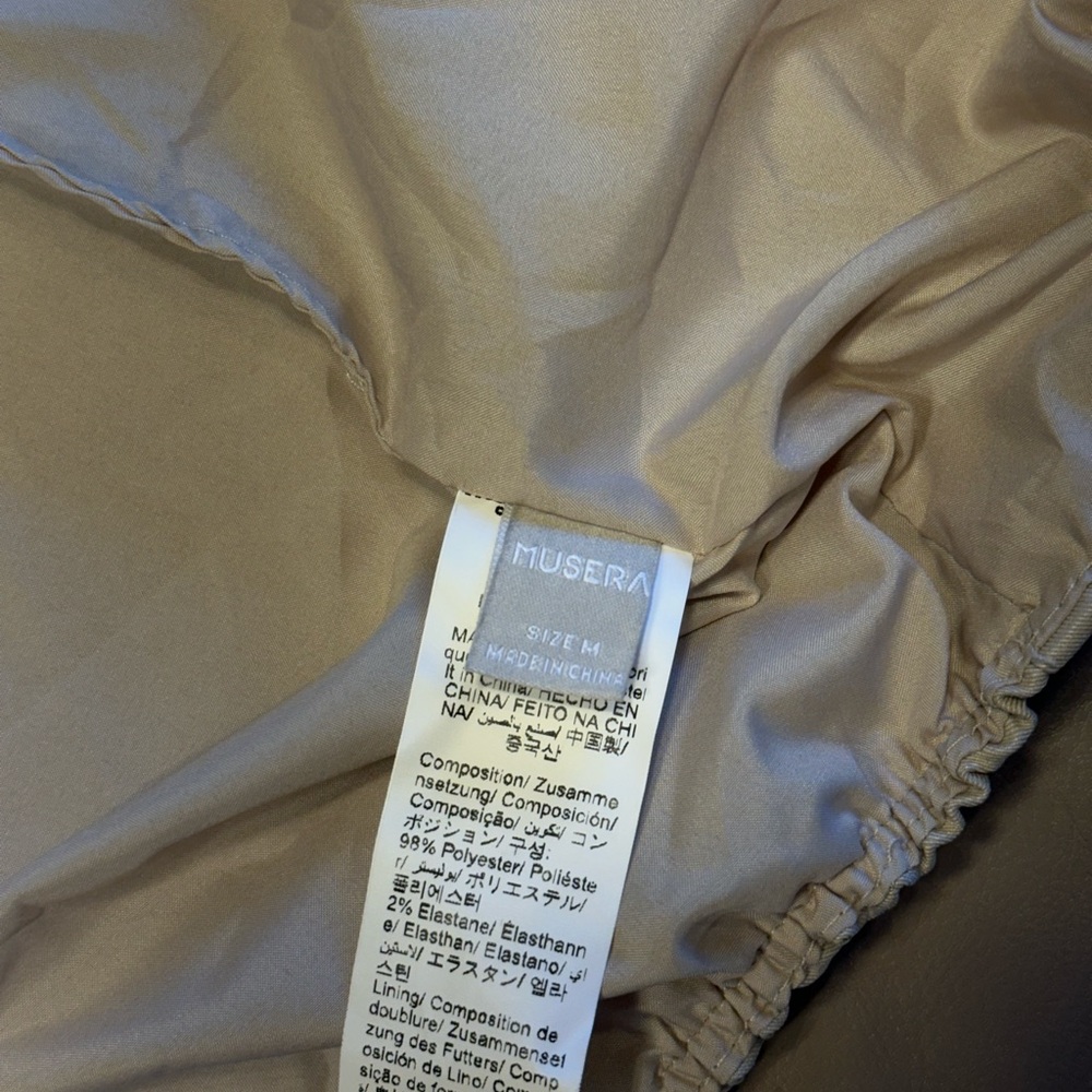 Musera Light Olive Drawstring Waist Jacket - image 8